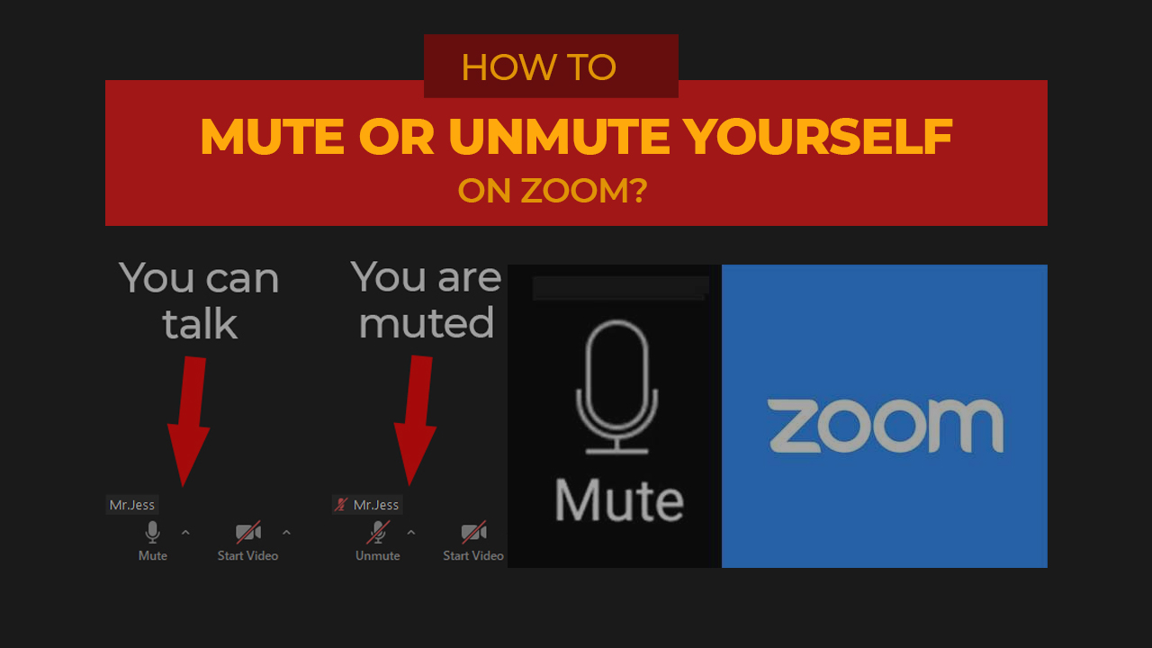 Jess Tura mute unmute youself on zoom