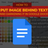Jess Tura image behind text and darkening image google docs